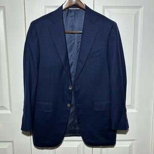 Canali Navy Blazer 40R